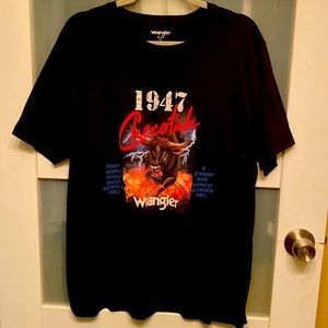WRANGLER screen tee. XL USED